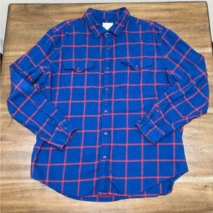 American Eagle Flannel Long Sleeve Shirt SZ XL